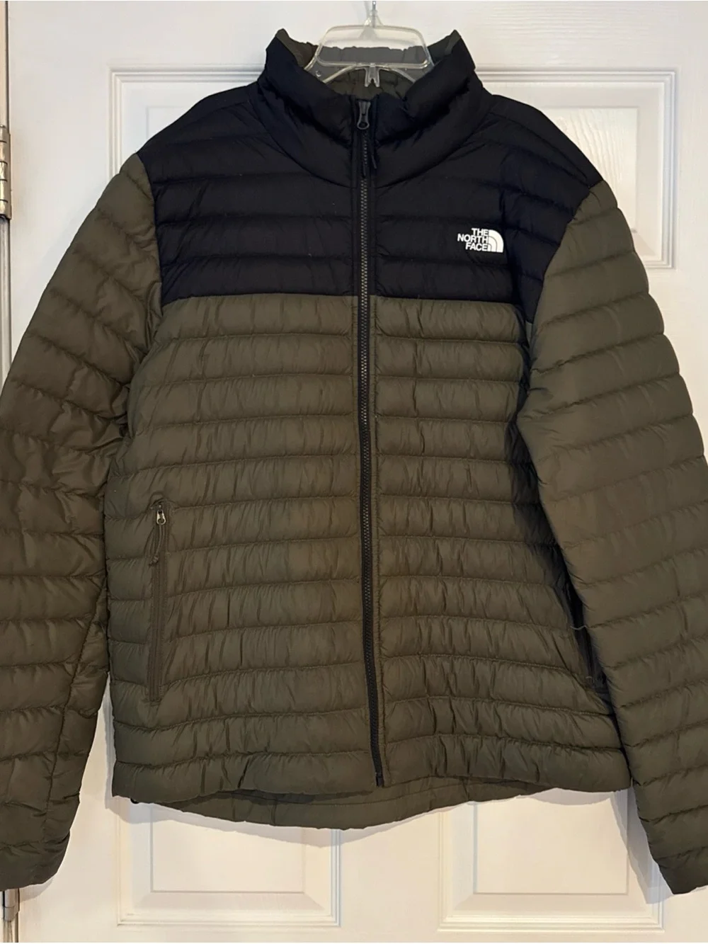 The North Face 700 Men's Olive & Black Puffer Jacket Size Large